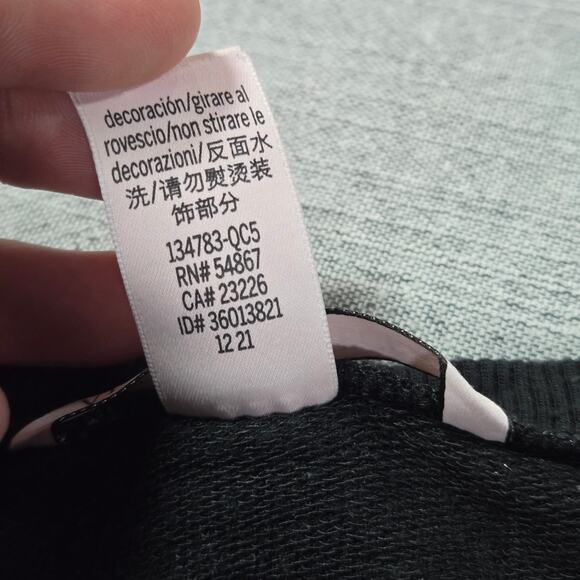 Victoria's Secret Women Medium Black Knit Tank and Shorts Lounge Wear PJ Set EUC - Picture 10 of 10